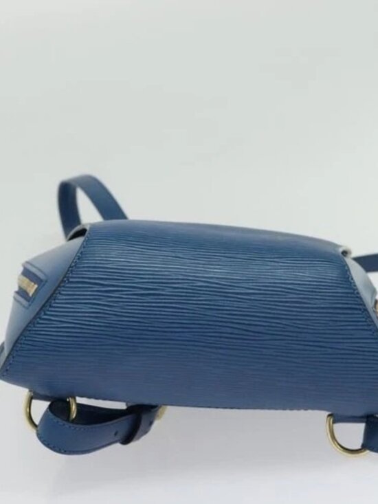 LOUIS VUITTON Epi Mabillon Backpack Blue main image 4